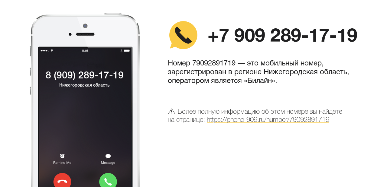 Номер телефона 8 (909) 289-17-19